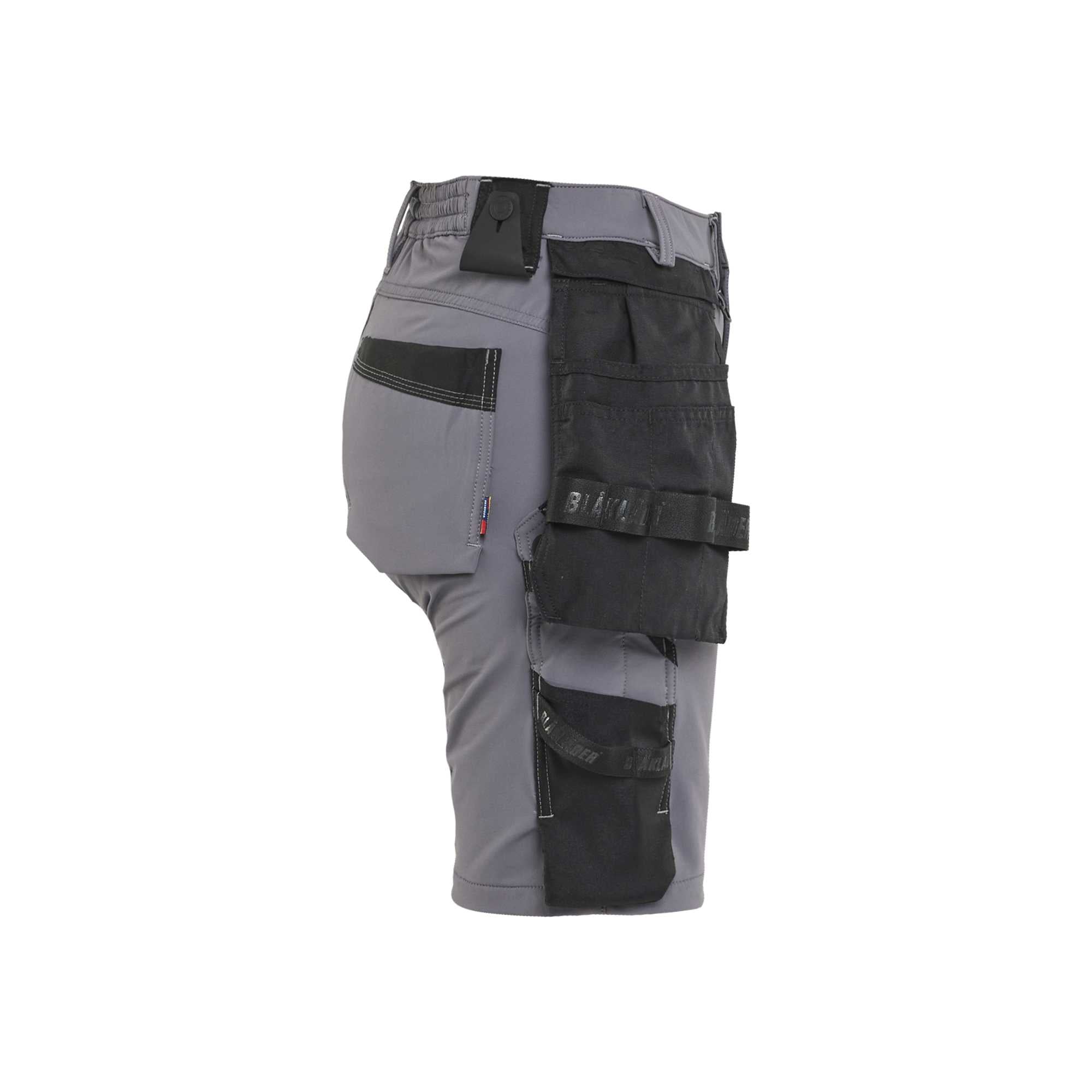 BLAKLADER 71241645 Women's Craftsman shorts 4 way stretch Work Shorts Women - double weave